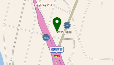 ヤマト運輸 伊那福島営業所(伊那中央)の地図画像