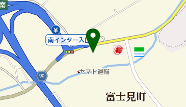 ヤマト運輸 諏訪富士見営業所(富士見)の地図画像