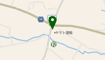 ヤマト運輸 松川高森営業所(松川)の地図画像