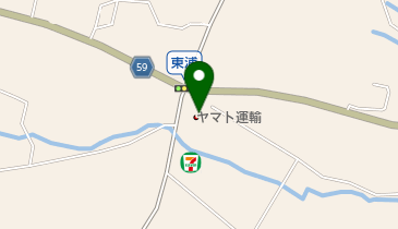 ヤマト運輸 松川高森営業所(飯田高森)の地図画像