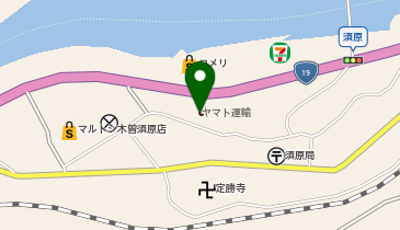 ヤマト運輸 木曽大桑営業所の地図画像