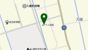 ヤマト運輸 富山入善営業所(朝日)の地図画像