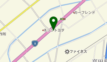 ヤマト運輸 高岡笹川センターの地図画像