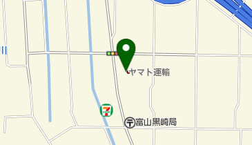ヤマト運輸 富山黒崎営業所(富山総曲輪)の地図画像