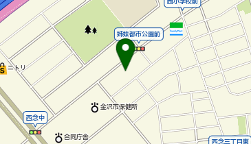 ヤマト運輸 金沢西念営業所の地図画像