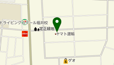 ヤマト運輸 福井春江営業所(福井春江)の地図画像