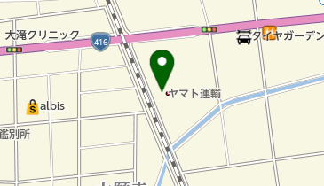 ヤマト運輸 福井西営業所(福井中央)の地図画像