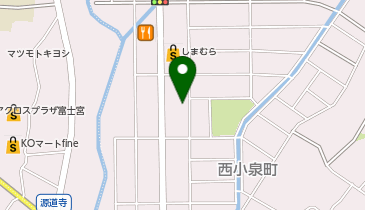 ヤマト運輸 富士宮東営業所の地図画像