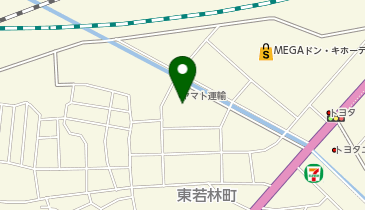 ヤマト運輸 浜松東若林営業所(浜松東若林)の地図画像
