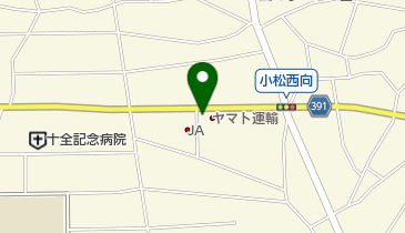ヤマト運輸 浜松小松営業所の地図画像