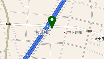 ヤマト運輸 藤枝大東センターの地図画像