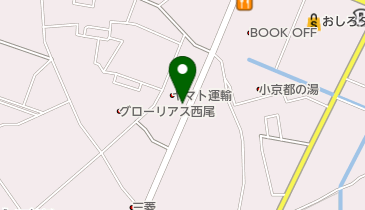 ヤマト運輸 西尾中央営業所の地図画像