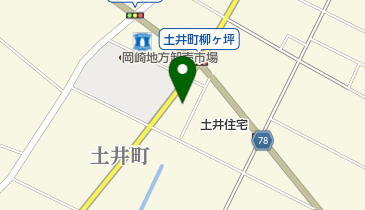 ヤマト運輸 岡崎土井営業所(岡崎柱)の地図画像