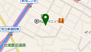 ヤマト運輸 知立池端センターの地図画像