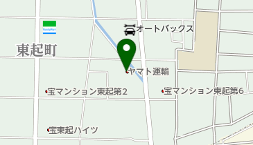 ヤマト運輸 中川昭和橋センターの地図画像