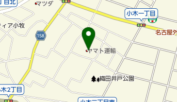 ヤマト運輸 小牧小木営業所(小牧川西)の地図画像