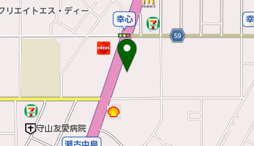 ヤマト運輸 名古屋守山営業所(守山幸心)の地図画像