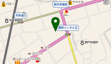 ヤマト運輸 瀬戸共栄通営業所(瀬戸上松山)の地図画像