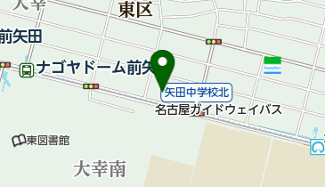 ヤマト運輸 名古屋東営業所(名古屋東桜)の地図画像