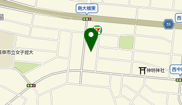 ヤマト運輸 岐阜島営業所(岐阜黒野)の地図画像