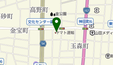 ヤマト運輸 岐阜柳ケ瀬営業所の地図画像