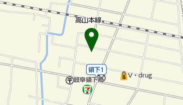 ヤマト運輸 岐阜華陽センターの地図画像
