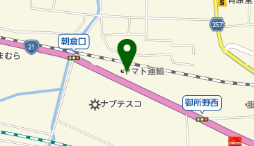 ヤマト運輸 関ケ原営業所(南宮垂井)の地図画像