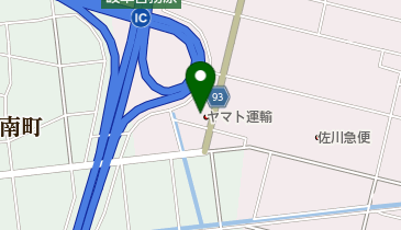 ヤマト運輸 各務原尾崎センターの地図画像