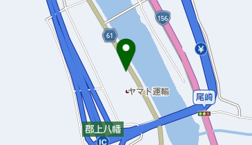 ヤマト運輸 郡上営業所(郡上八幡)の地図画像