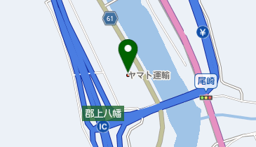 ヤマト運輸 ひるがのセンターの地図画像