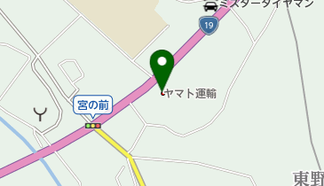 ヤマト運輸 恵那長島センターの地図画像