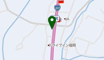 ヤマト運輸 中津川福岡営業所の地図画像