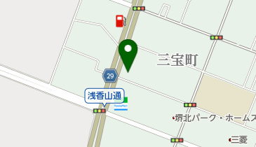 ヤマト運輸 宿院大浜センターの地図画像