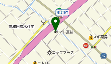 ヤマト運輸 春木センターの地図画像