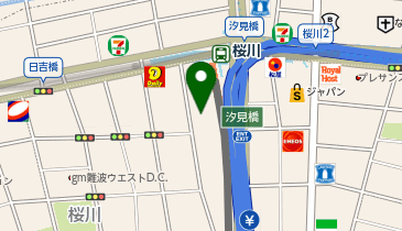 ヤマト運輸 難波営業所(道頓堀)の地図画像