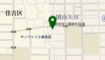 ヤマト運輸 住吉長居営業所(長居)の地図画像