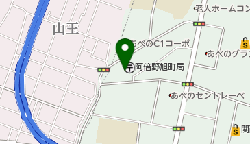ヤマト運輸 あべの旭町営業所の地図画像