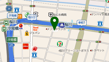 ヤマト運輸 桜川営業所(EC桜川)の地図画像