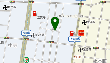 ヤマト運輸 EC谷町筋東センターの地図画像