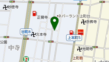 ヤマト運輸 谷町筋東センターの地図画像