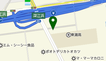 ヤマト運輸 神戸深江営業所(神戸深江浜)の地図画像