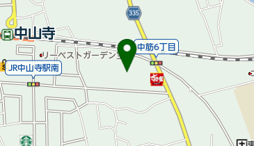 ヤマト運輸 宝塚中山寺営業所(宝塚川面)の地図画像