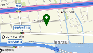 ヤマト運輸 神戸御影営業所(神戸六甲道)の地図画像