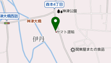 ヤマト運輸 伊丹有岡営業所(伊丹有岡)の地図画像