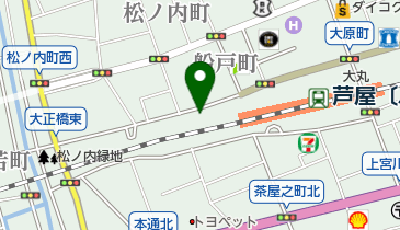 ヤマト運輸 芦屋駅前営業所の地図画像