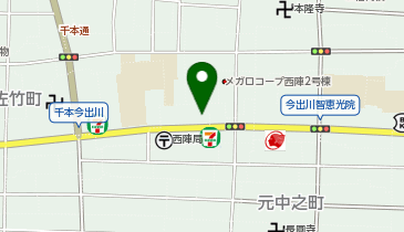 ヤマト運輸 今出川営業所の地図画像