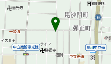 ヤマト運輸 京都西陣営業所(京都西陣)の地図画像