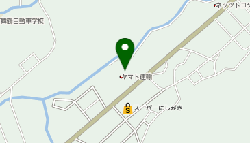 ヤマト運輸 舞鶴営業所(EC舞鶴岡田)の地図画像