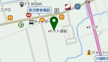 ヤマト運輸 長浜八幡中山営業所(長浜国友)の地図画像