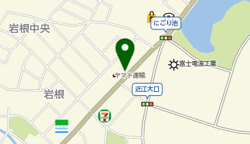 ヤマト運輸 湖南岩根中央営業所(湖南夏見)の地図画像